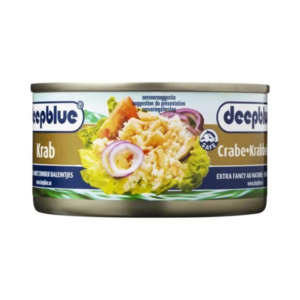 Krabbenfleisch Luxus Dose 170 g 138803 by DEEPBLUE color Svart