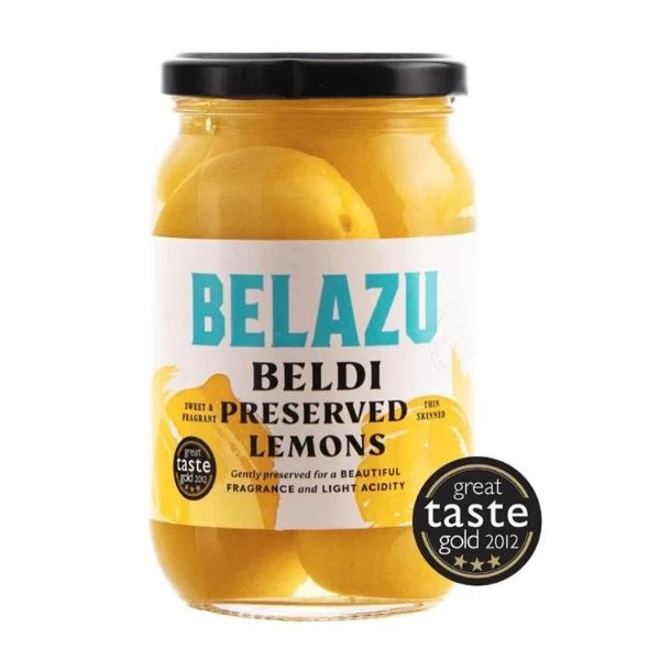Salzzitronen im Glas 350 g 216975 by Belazu color Svart