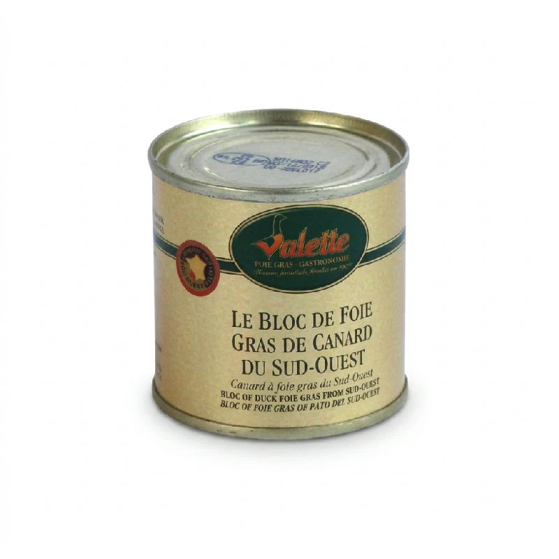 Foie Gras Entenleber Dose 100 g 277668 by Valette color Svart