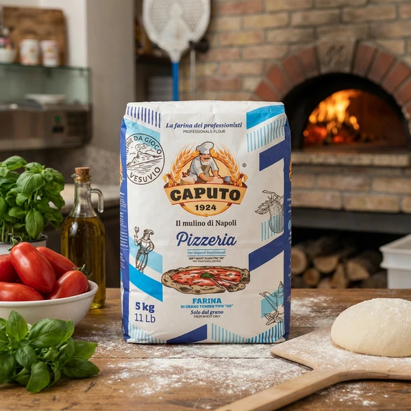Caputo Pizzeria PS Pizzamehl Tipo 00 5 kg 333702 by Caputo color Svart