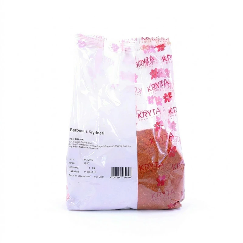 Barbecue-Gewürz 1 kg 329600 by KRYTA color Svart