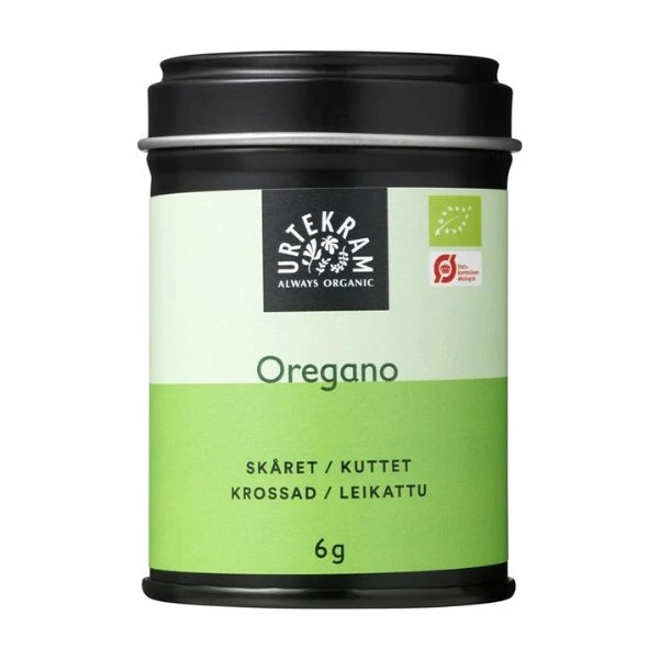 Bio-Oregano Gewürz Dose 6 g 269468 by URTEKRAM color Svart