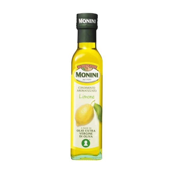 Olivenöl Nativ Extra Zitrone Flasche 250 ml 64314 by Monini color Svart