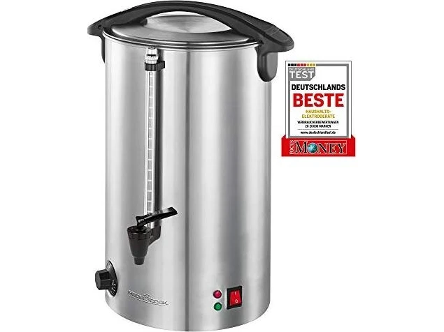 Profi Cook Heißgetränkespender 7 Liter - Edelstahl HGA1196PC by Profi Cook color Svart