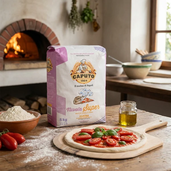 Pizzamehl Nuvola Super Caputo 5 kg 345269 by Caputo color Svart