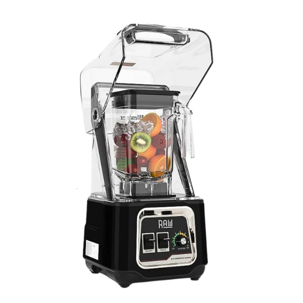 RAW Blender Q 3.0 HK 1,5 L Schwarz 2200W RAWQ3.0 by Raw Blende color Svart