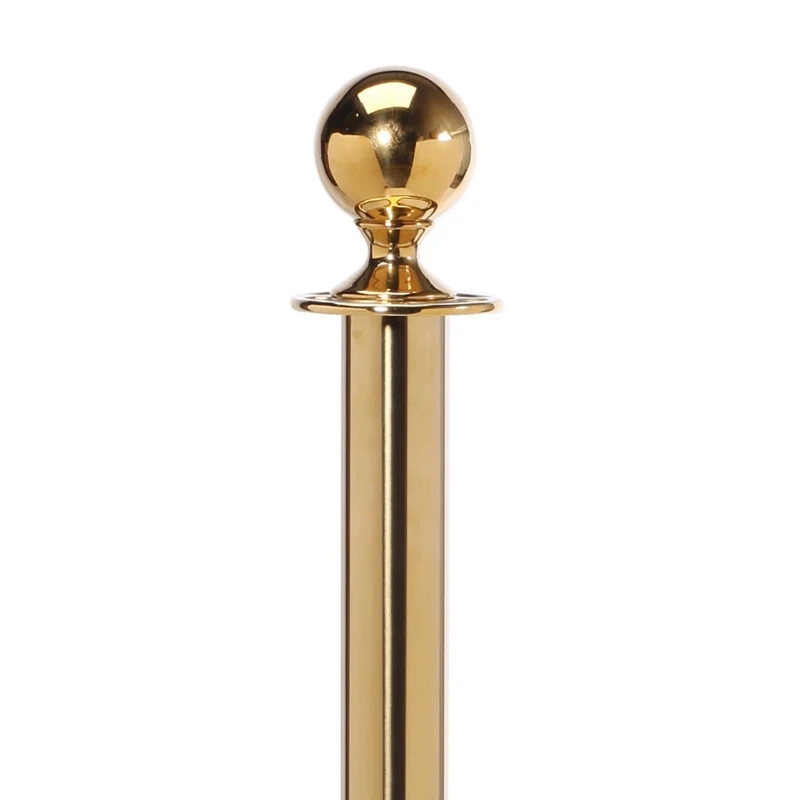 Absperrständer - Gold, 100 cm AF700 by Barlife color Svart