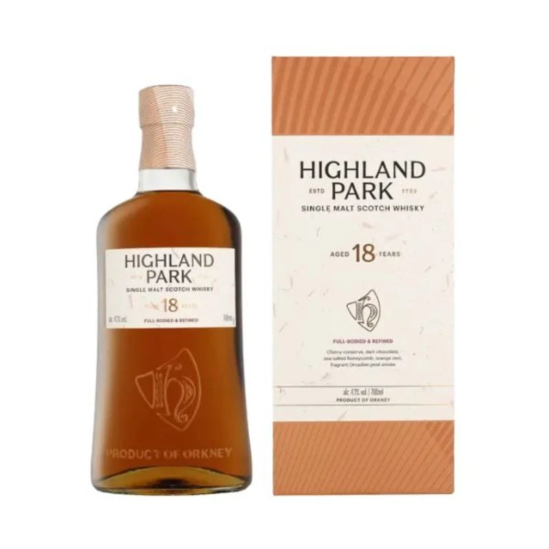 Highland Park 18 YO Single Cask Limited Release FL 70 HPSC4391 by HIGHLANDPA color Svart