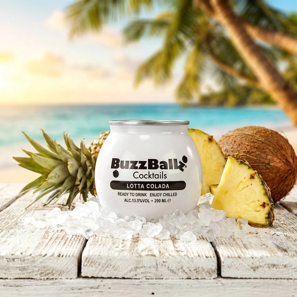 BuzzBallz Lotta Colada 20 cl 6909114 by BuzzBalls color Svart