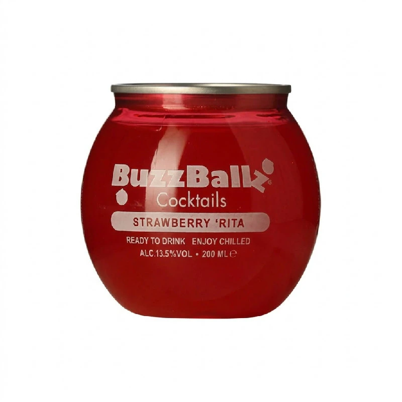 BuzzBallz Strawberry Rita 20 cl 6909314 by BuzzBalls color Svart