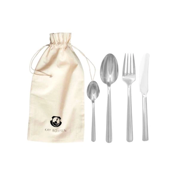 Kay Bojesen Besteckset – 4-teilig kb110P by KAY BOJESEN color Svart
