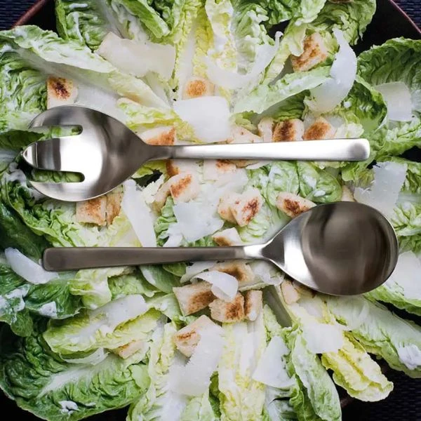 Kay Bojesen Salatbesteck 2-tlg. - 23,5 cm kb101P by KAY BOJESEN color Svart