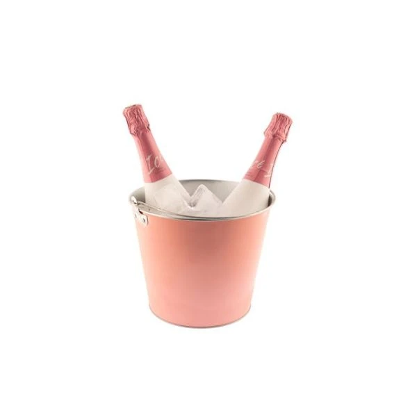 Rosa Weinkühler aus Metall mit Henkel, 5 Liter 6312HC00  color Svart