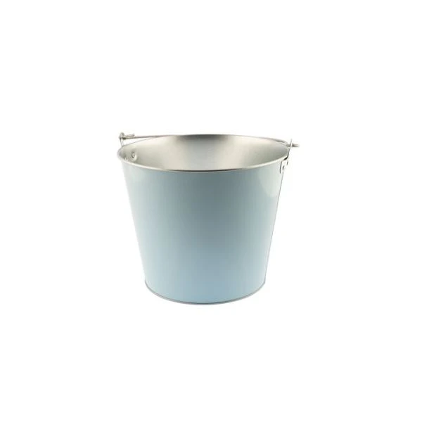Blauer Metall-Weinkühler mit Henkel, 5 Liter 6312AC00 by koala color Svart