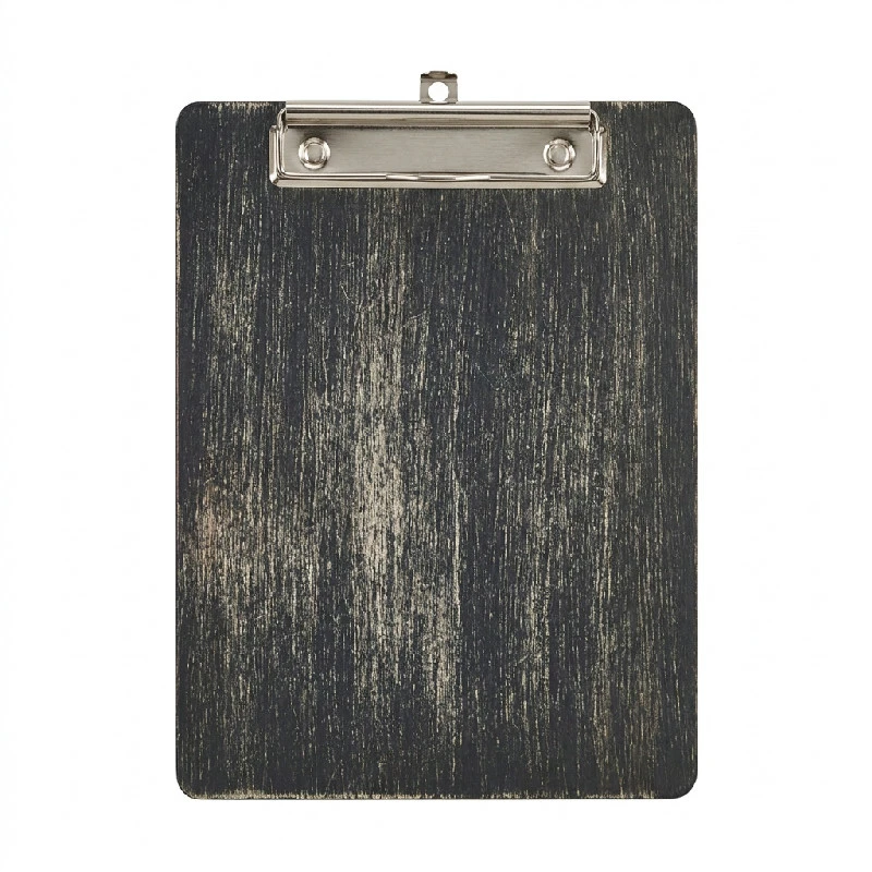 Speisekartenhalter A5 24,5 x 18 cm - Schwarz WMC17BK by Genware color Svart
