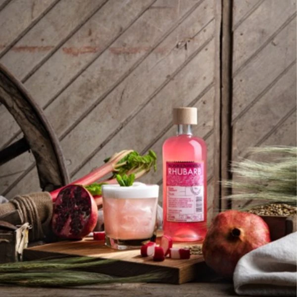 Koskenkorva Rhabarber Likör 50 cl 207923 by KOSKENKORV color Svart