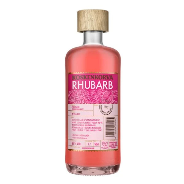 Koskenkorva Rhabarber Likör 50 cl 207923 by KOSKENKORV color Svart