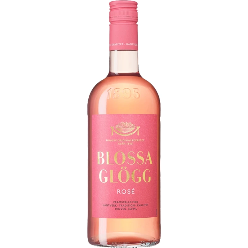 Blossa Glögg Rosé 75 cl 207962 by BLOSSA color Svart