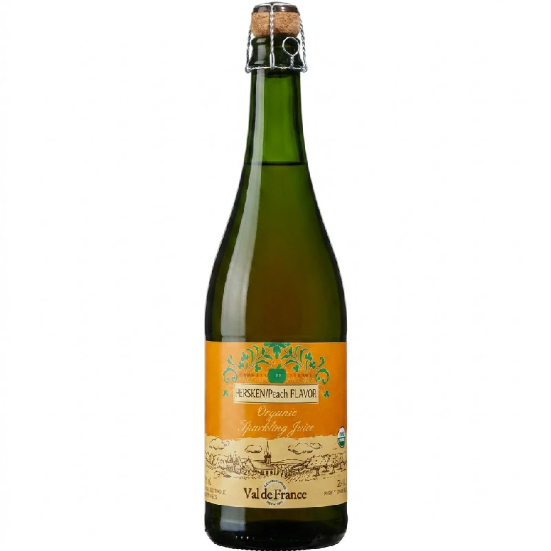 Alkoholfreier Bio-Cider Pfirsich – Val de France 200154 by Val de France color Svart