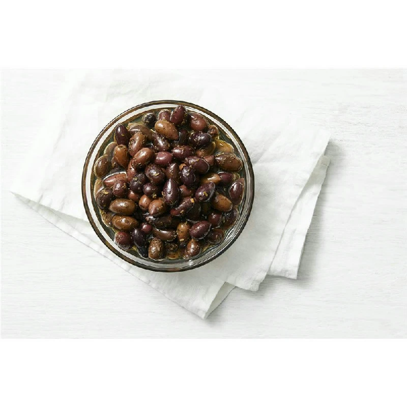 Schwarze Oliven mit Stein Nicosia 2 kg 70318 by CERVERA color Svart