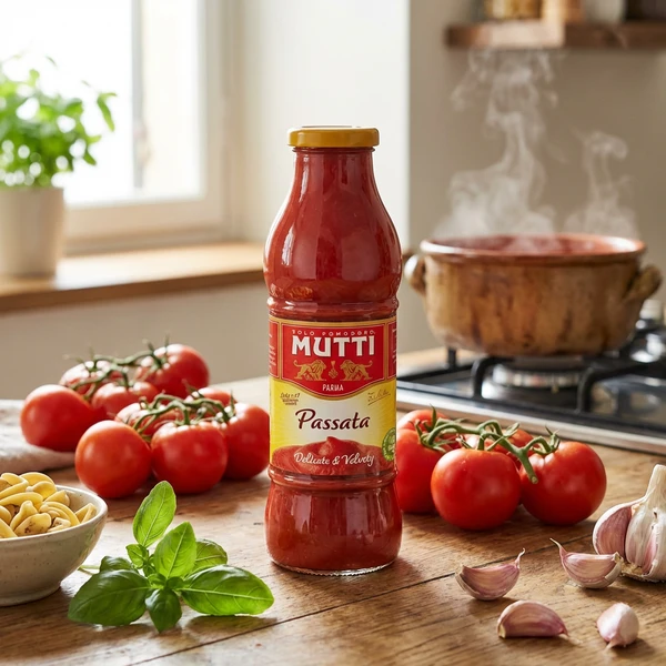 Mutti Passata Passierte Tomaten 700 g 311671 by Mutti color Svart