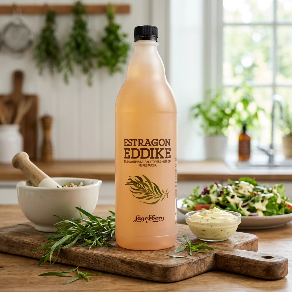 Estragonessig 7% 1 L 21395 by Lagerberg color Svart