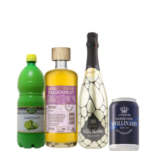 Koskenkorva Passion Spritz - Getränkepaket Koskenkorva3 by Barlife color Svart