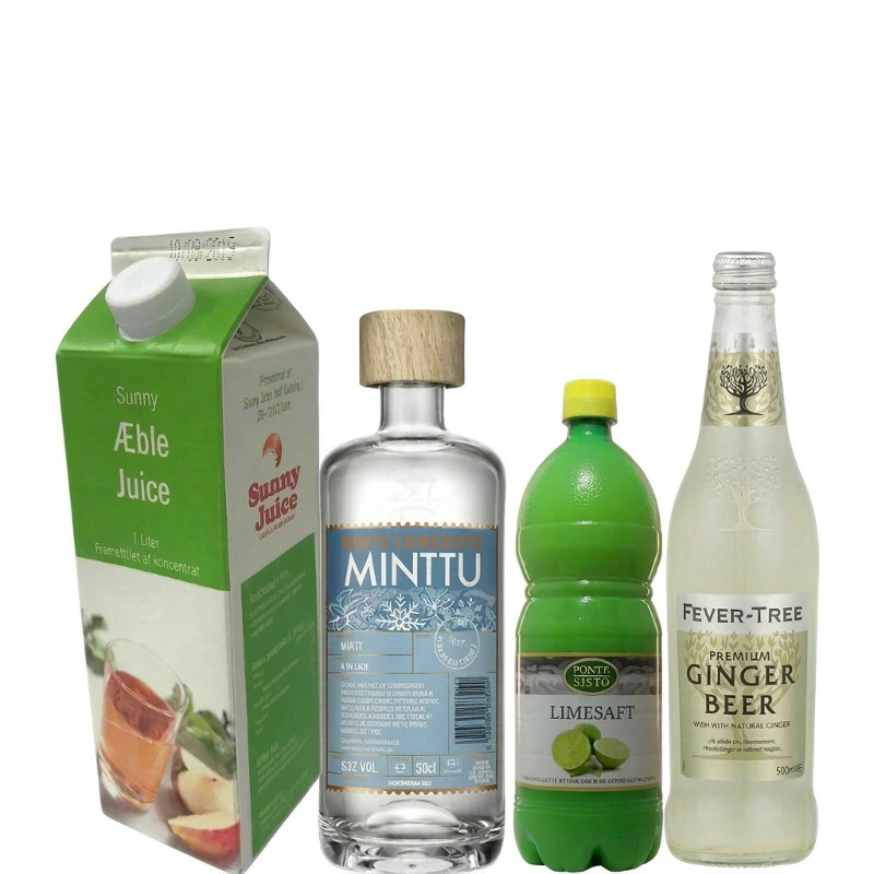 Moscow Mule M. Minze - Getränkepaket Koskenkorva6 by Barlife color Svart