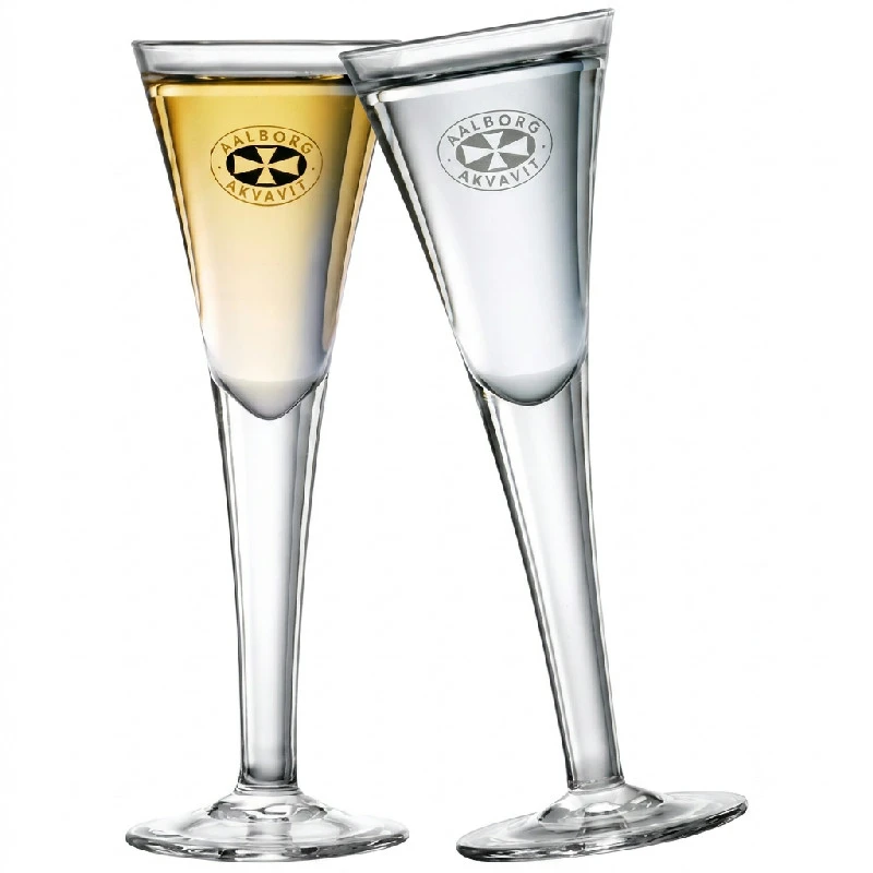 Schnapsglas "Aalborg Akvavit" 3,5 cl 801841 by AALBORG color Svart