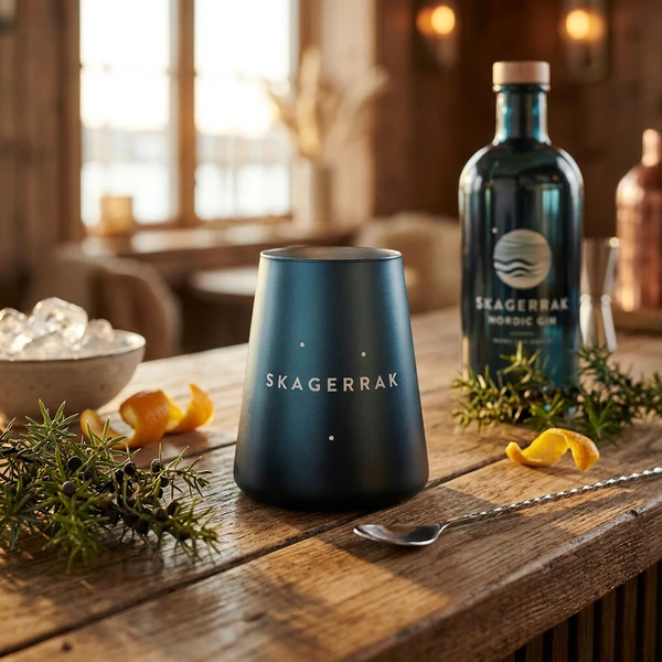 Skagerrak Nordic Ginglas Skagerrakglas by Skagerrak color Svart