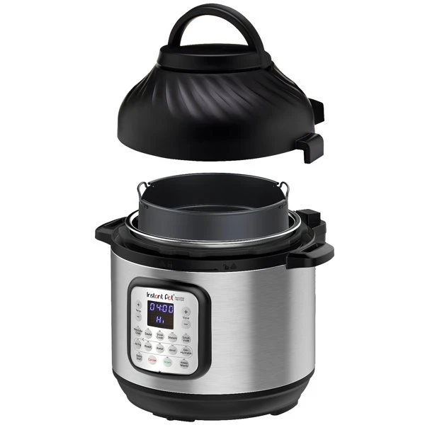 Instant Pot Pro Crisp 8 Multi-Schnellkochtopf und Heißluftfritteuse 81-140-0027-01-EU by Instant po color Svart