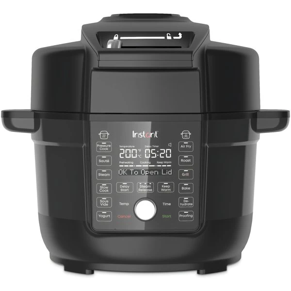 Instant Pot Duo Crisp Ultimate Deckel Airfryer 13-in-1 81-140-0059-01-EU by Instant po color Svart
