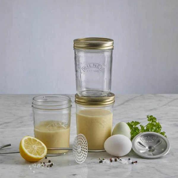 Kilner® Mayonnaise-Maker-Set 15x13x25 cm KI25003 by Kilner color Svart