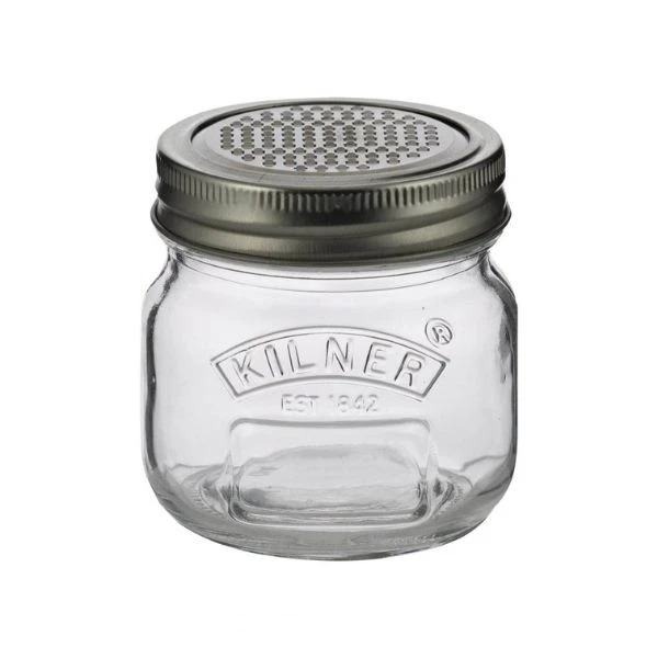 Kilner® Reibe mit Glas 8x8x8cm KI25057 by Kilner color Svart