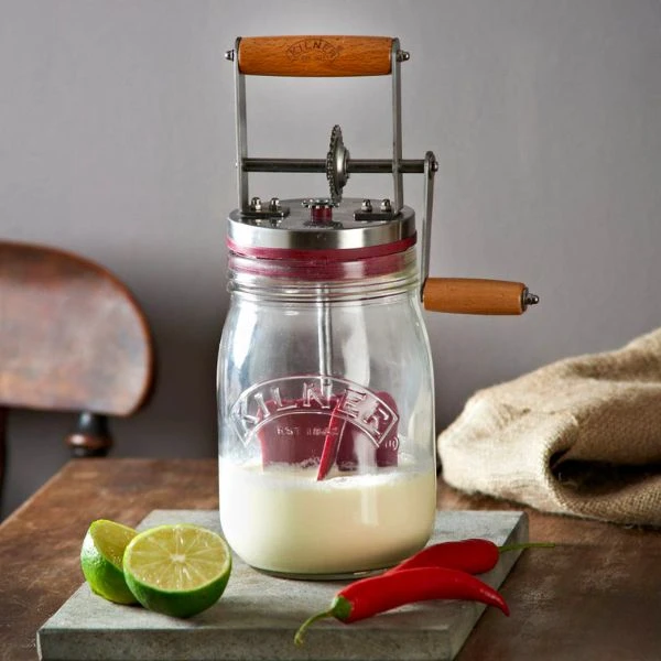 Kilner® Butterfass 1 Liter 26,9x10,9 cm KI25348 by Kilner color Svart