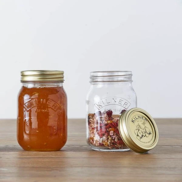 Kilner® Einkochglas rund 0,5 Liter KI25400 by Kilner color Svart