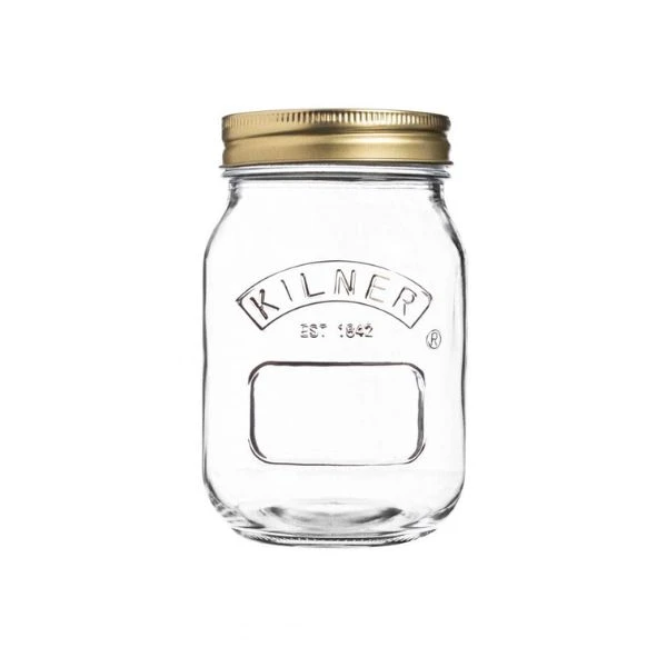 Kilner® Einkochglas rund 0,5 Liter KI25400 by Kilner color Svart