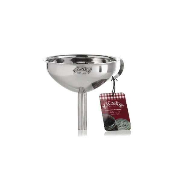 Kilner Flaschentrichter aus Edelstahl 12,8x11,5 cm KI25411 by Kilner color Svart