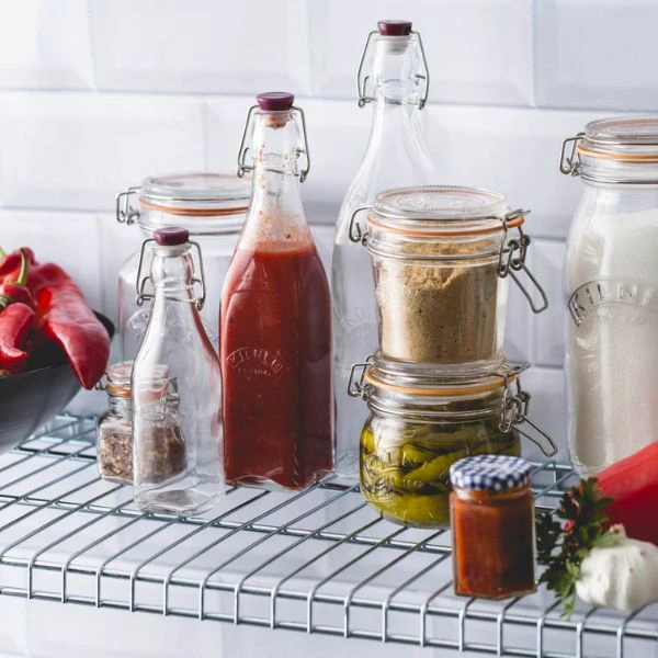 Kilner® Bügelflasche 1 Liter KI25472 by Kilner color Svart