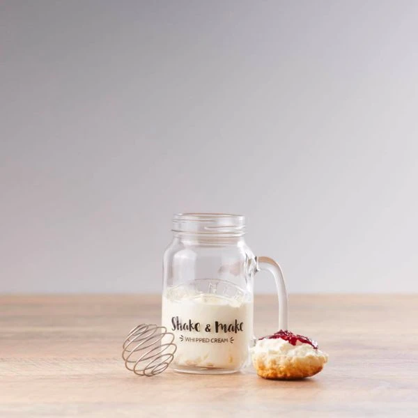 SHAKE & MAKE Kilner® 0,5 Liter KI25808 by Kilner color Svart