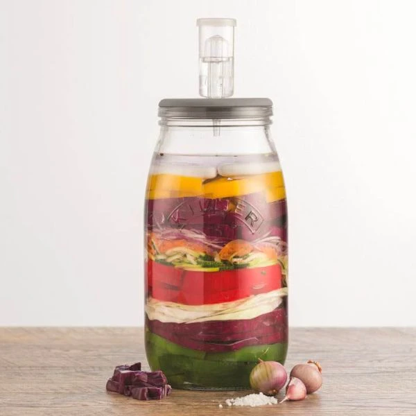 Fermentier-Set Kilner® Ø17x32cm KI25839 by Kilner color Svart