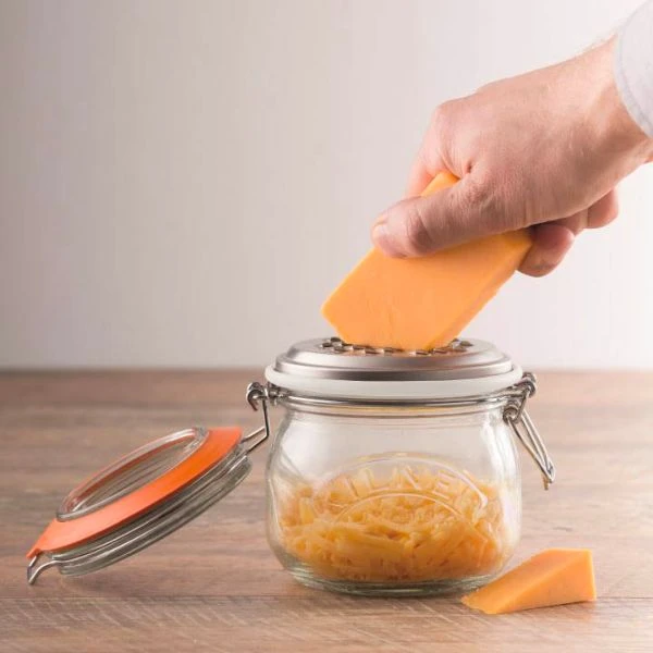 Kilner® Reibe mit Bügelglas 0,5 l KI25841 by Kilner color Svart