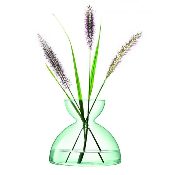 LSA Canopy Vase aus Recyclingglas 18,2x20,7x20,7cm LCQ09 by LSA INTERNATIONAL color Svart