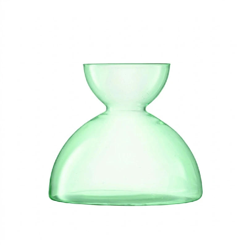LSA Canopy Vase aus Recyclingglas 18,2x20,7x20,7cm LCQ09 by LSA INTERNATIONAL color Svart