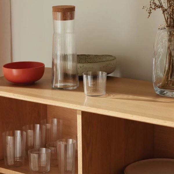 Trinkgläser Gio Line 4er-Set LSA 390ml, 9x8,4x8,4cm LGI22 by LSA INTERNATIONAL color Helder