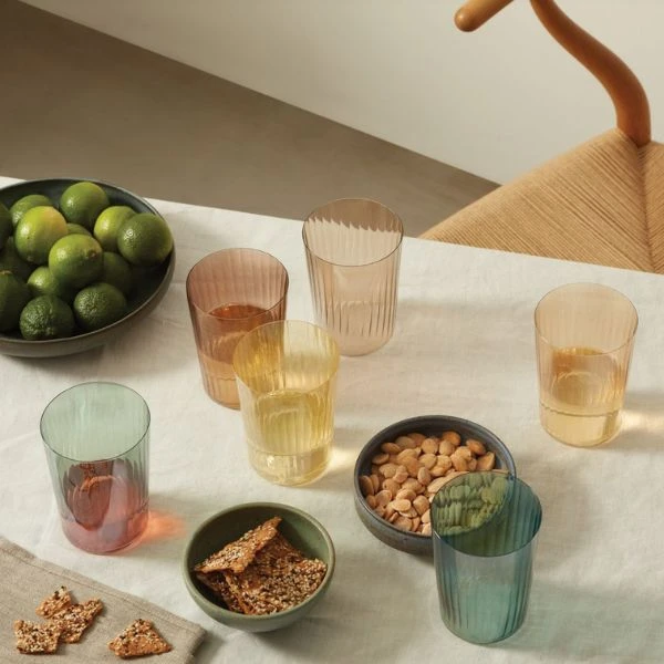Trinkgläser Gems Bernstein 4er-Set LSA 560ml, 12x9x9cm LGM04 by LSA INTERNATIONAL color Bernstein