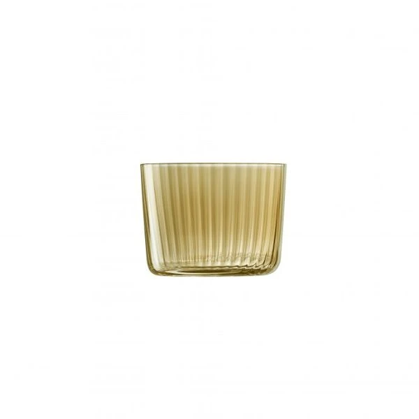 Teelichthalter Gems Bernstein 4er-Set LSA 6,10x8x8cm LGM07 by LSA INTERNATIONAL color Svart