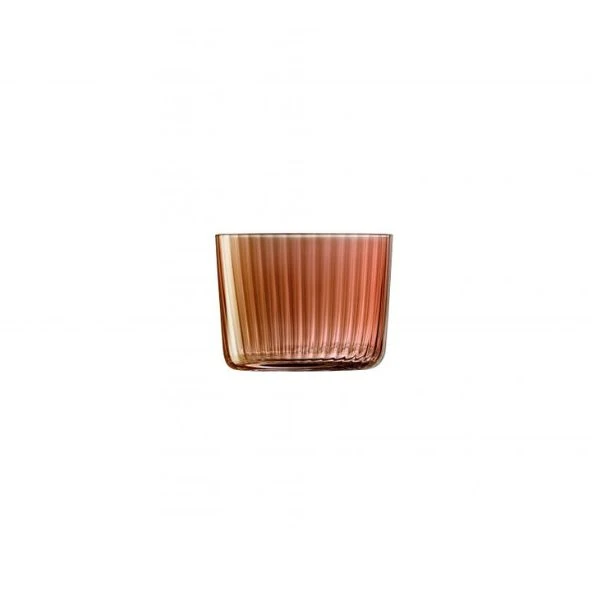 Teelichthalter Gems Bernstein 4er-Set LSA 6,10x8x8cm LGM07 by LSA INTERNATIONAL color Svart