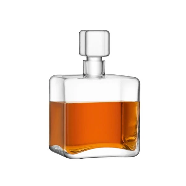 LSA Cask Kvadrat Whiskykaraffe 1L LKC04 by LSA INTERNATIONAL color Svart