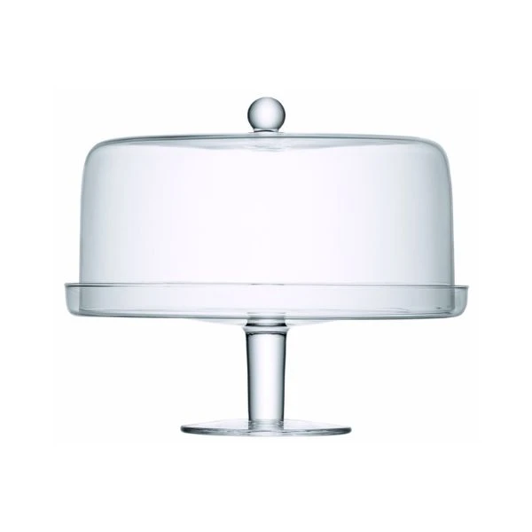 Tortenplatte mit Glasglocke Klara LSA Ø33cm, H30cm LKL03 by LSA INTERNATIONAL color Svart
